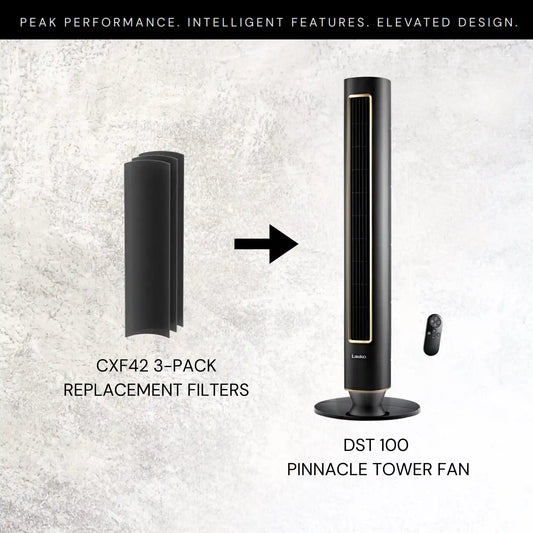Lasko CXF42 Filter Replacement 3 Pack for DST100 Pinnacle Tower Fan