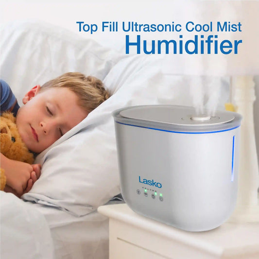 Lasko Top Fill Ultrasonic Cool Mist Humidifier